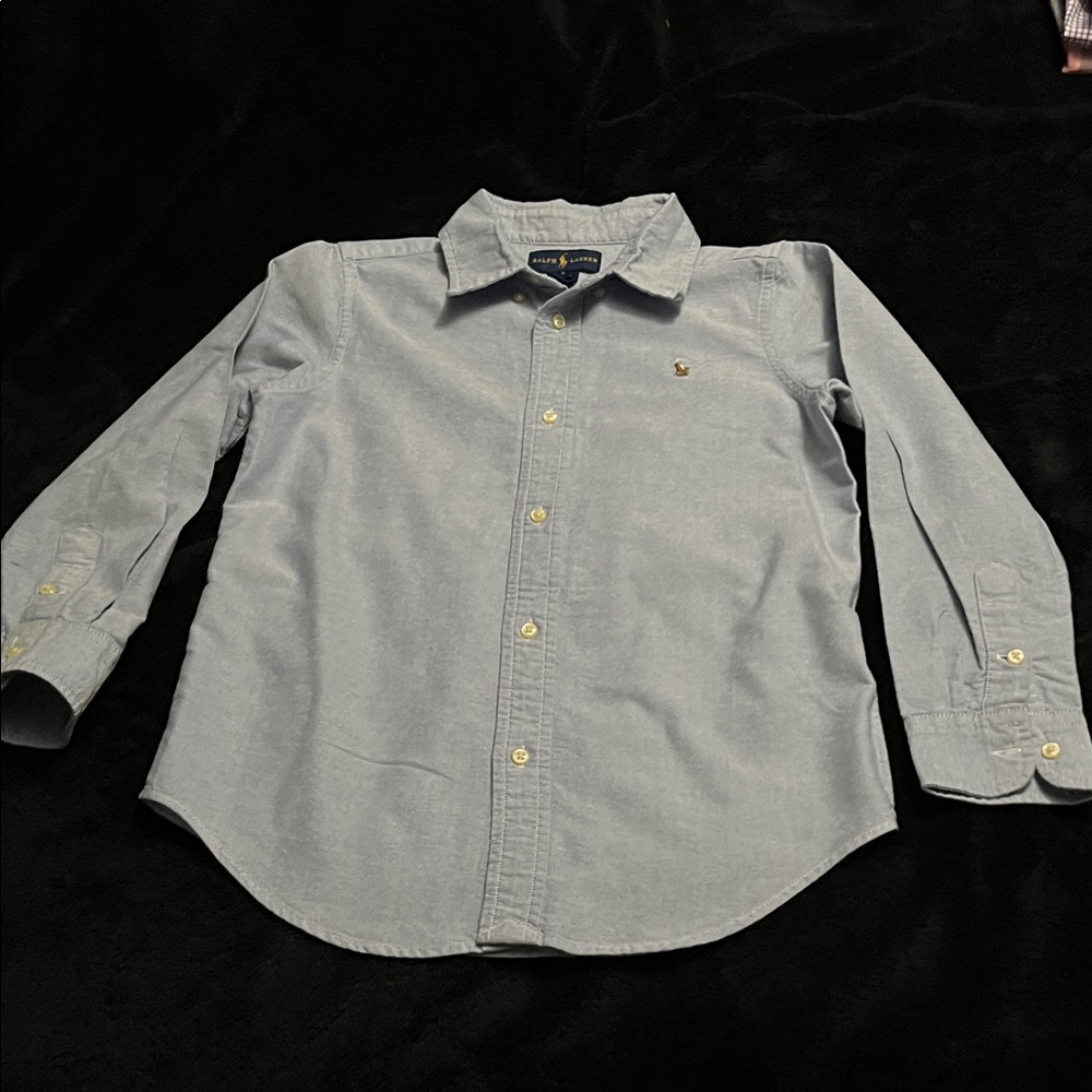 Ralph Lauren Light Blue Button-Up Shirt